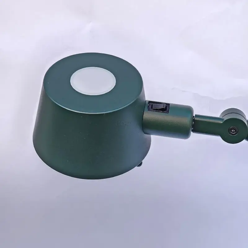 Foto 8 Design tafellamp Sovrano Donker Groen T 5741 G