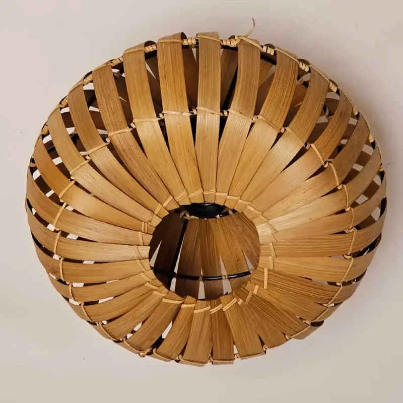 Foto 4 Plafondlamp bamboe ufo 30cm 510710