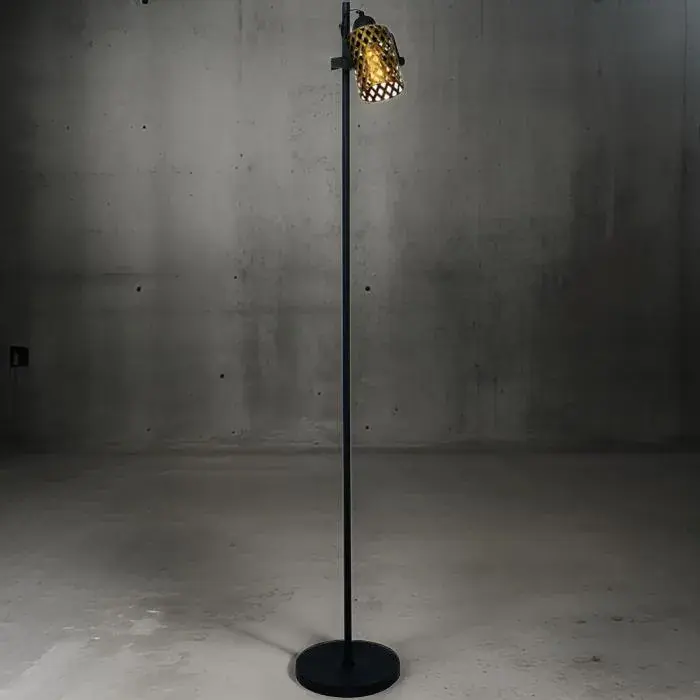 Foto 1 Vloerlamp Aureo Zwart/Goud