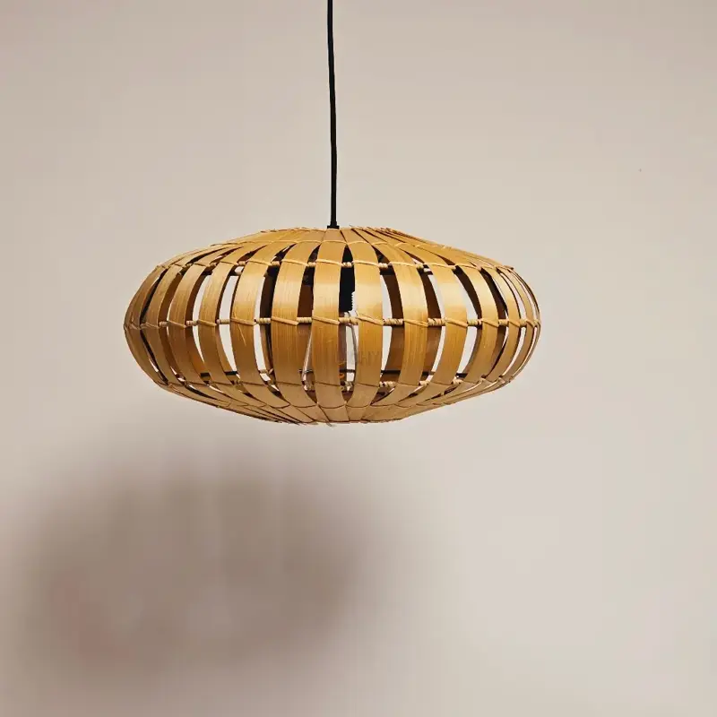 Foto 3 Hanglamp bamboe ufo 40cm 510711 H
