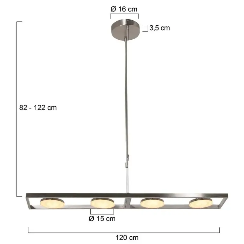 Foto 6 Hangl. 4-l. Soleil CCT 4000L CRI90 Soleil 3516ST