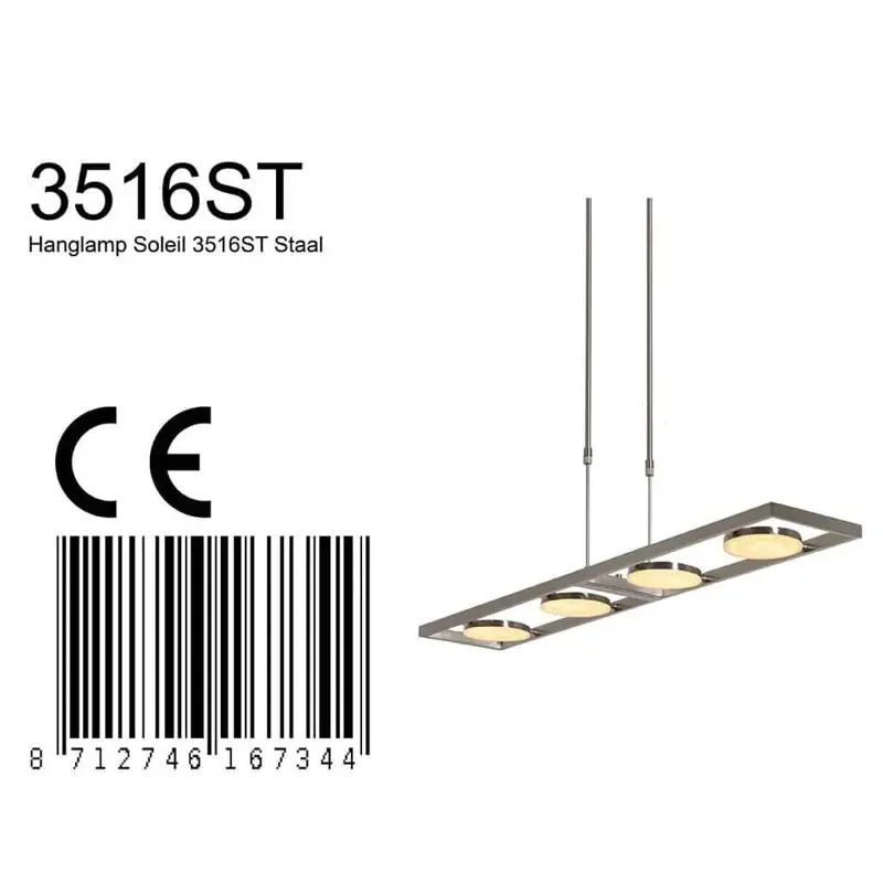 Foto 7 Hangl. 4-l. Soleil CCT 4000L CRI90 Soleil 3516ST