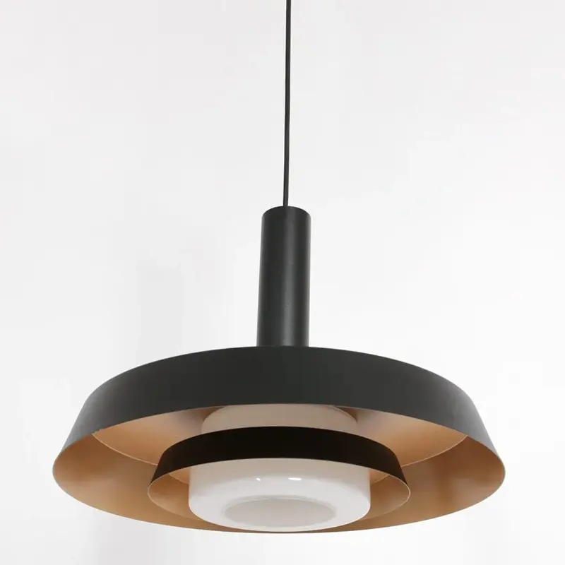 Foto 11 Hanglamp Flinter 3328ZW Zwart Flinter 3328ZW