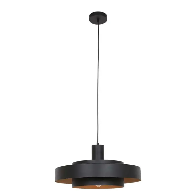 Foto 12 Hanglamp Flinter 3329ZW Zwart Flinter 3329ZW