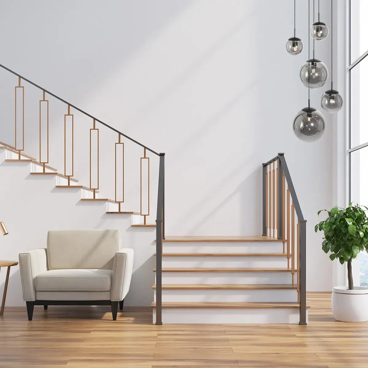 Foto 2 Plafondlamp Bollique 2730ZW Zwart Bollique 2730ZW