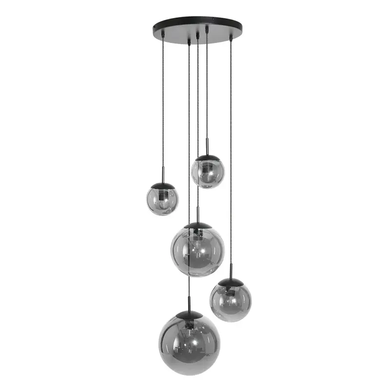 Foto 14 Plafondlamp Bollique 2730ZW Zwart Bollique 2730ZW