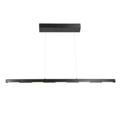 Foto van Hanglamp Bloc 3296ZW Zwart Bloc 3296ZW
